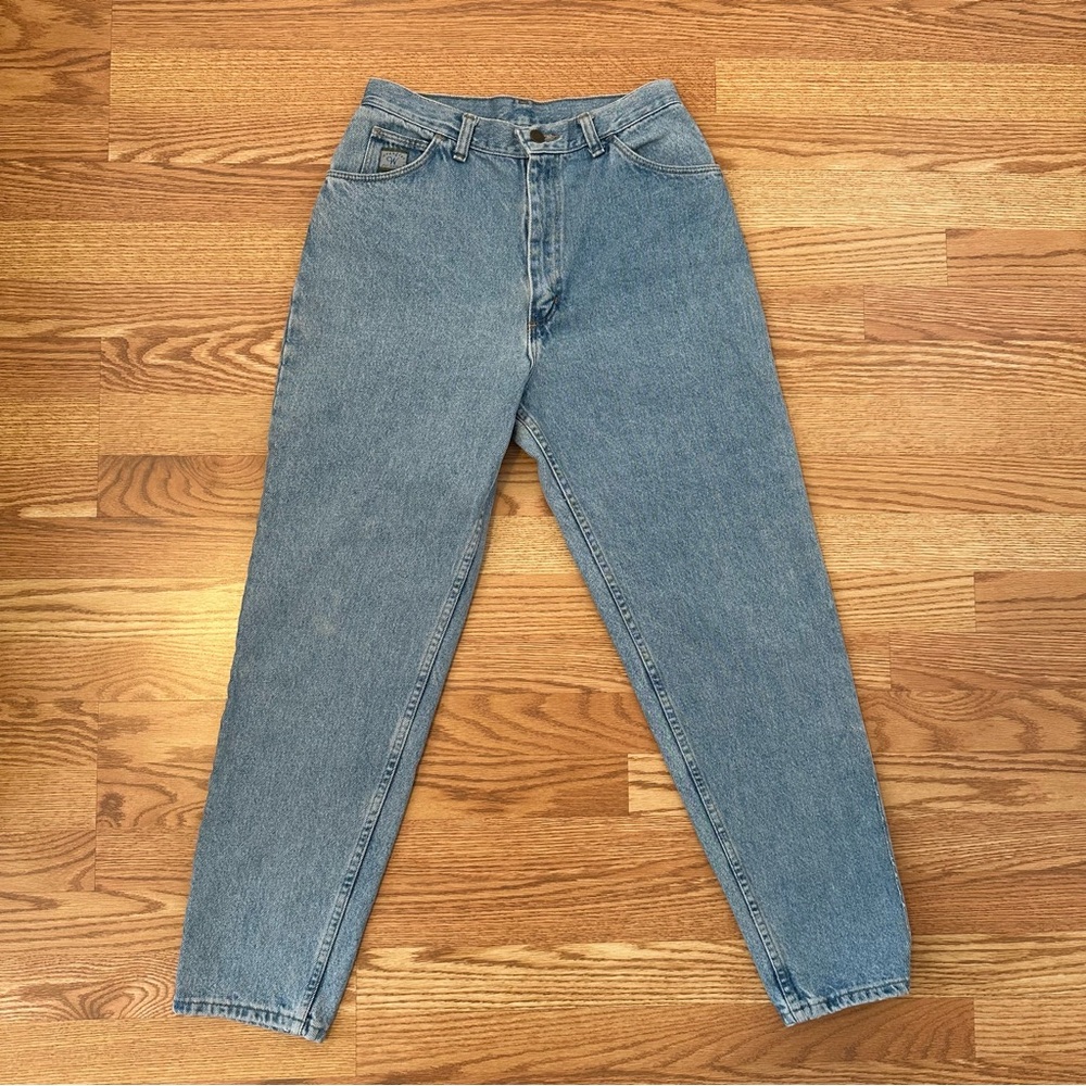 Vintage Wrangler for Women Light Blue Jeans Size 12 Short
